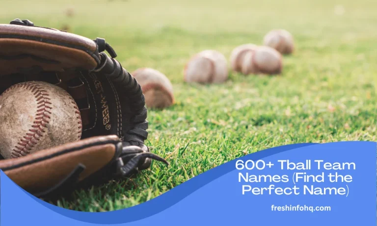 600+ Tball Team Names (Find the Perfect Name)