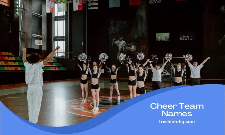Cheer Team Names