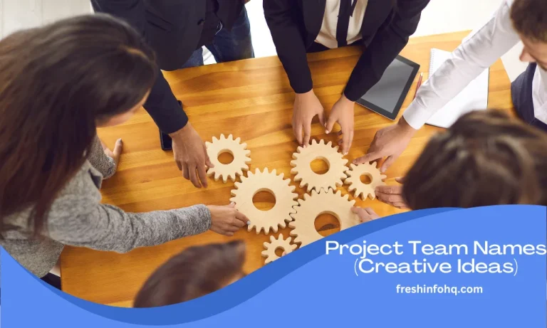 Project Team Names (Creative Ideas )