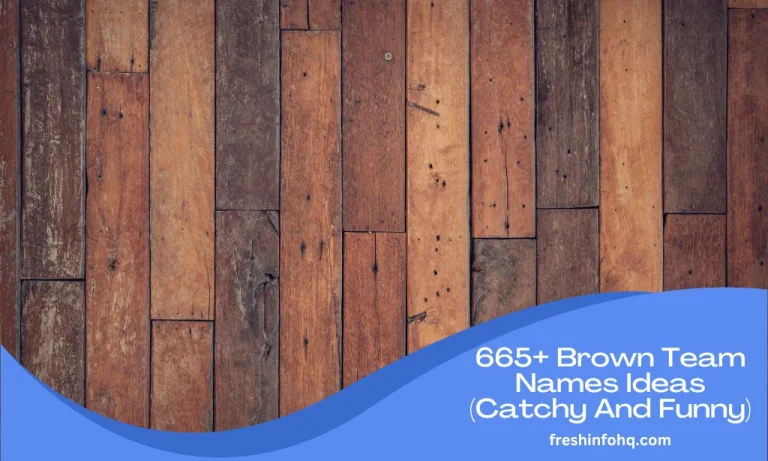 665+ Brown Team Names Ideas 2025 (Catchy And Funny)