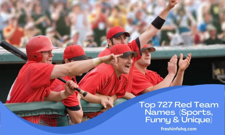 Top 727 Red Team Names 2025 (Sports, Funny & Unique)